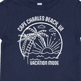 thumbnail image 4 of Inktastic Summer Vacation Mode Cape Charles Beach Virginia Boys or Girls Baby T-Shirt, 4 of 5