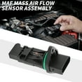 thumbnail image 2 of Unique Bargains MAF Sensor No.13627501554 MAF Mass Air Flow Sensor for BMW 745i V8 4.4L E65 Series 2002-2003, 2 of 7