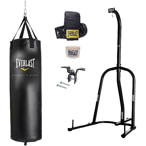 Everlast Single Station Heavy Bag Stand with a 70lb. Heavy Bag Kit