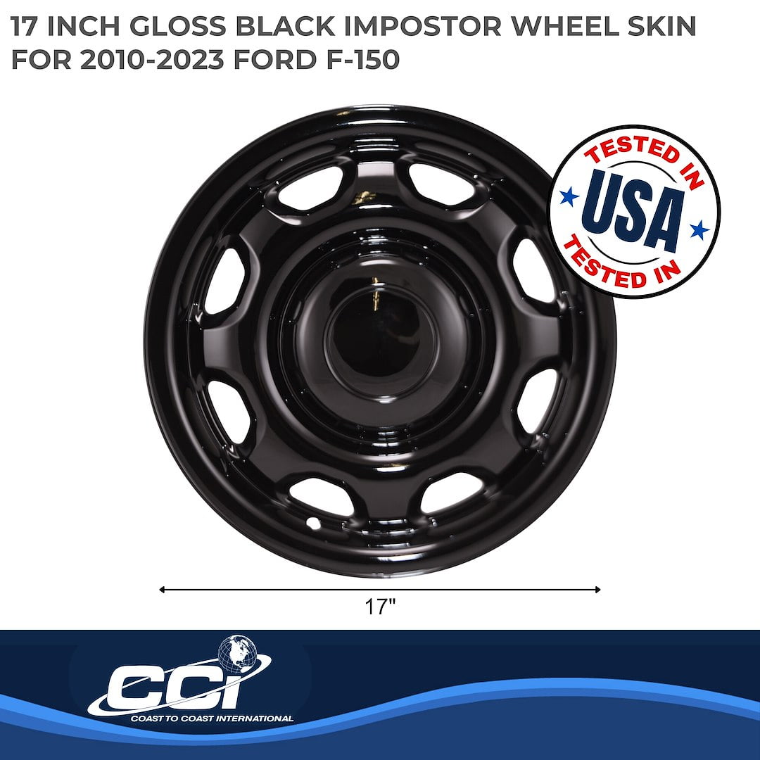 Coast To Coast IWCIMP80BLK IMPOSTOR ® WHEEL COVER