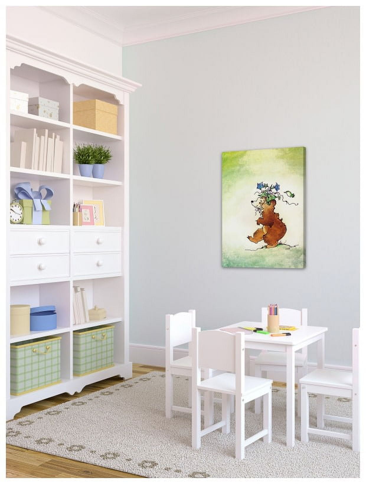 Marmont Hill "Bear" by Curtis Painting Print on Canvas