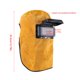 thumbnail image 4 of Casco de máscara de soldadura YONGSHENG lente de Vidrio tipo flip cubierta de piel de vaca, 4 of 5