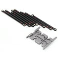 thumbnail image 1 of Placa De Deslizamiento Con Varilla De Enlace, Placa De Deslizamiento Central RC Resistente Al Desgaste, Liviana Para 1/10 RC Car Axial SCX10 ANGGREK Otros, 1 of 8