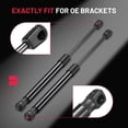 thumbnail image 5 of BDFHYK C16-23933 ML1345 15 inch Lift Support, 45Lbs/200N Gas Spring for RV Motorhome Cargo Storage, Snugtop Camper Topper Shell Rear Window, Truck Canopy Cap Cover, Cabinets Door, 2PCS, 5 of 7
