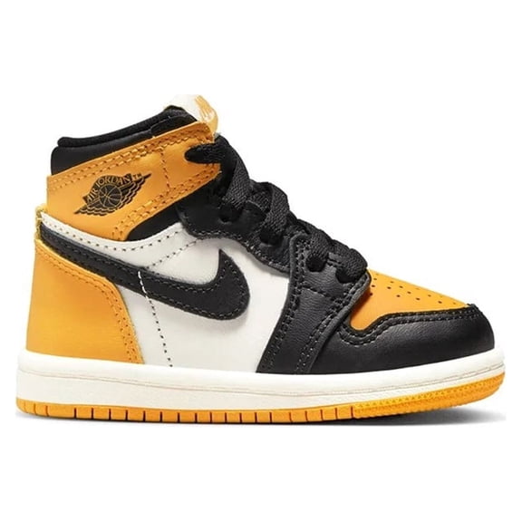 Toddler's Jordan 1 Retro High OG Taxi/Black-Sail (AQ2665 711) - 9