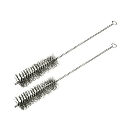 

Uxcell 30mm Dia Stainless Steel Wire Tube Cleaning Brush 2 Pack