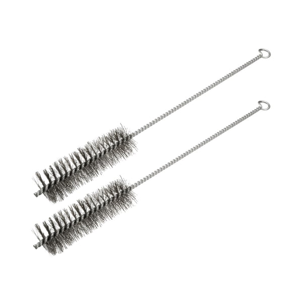 Cepillo de limpieza de tubo de alambre de acero inoxidable de 30mm de diámetro 2 paquetes