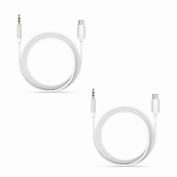Type C to 3.5mm Audios Adapter Cable USB C to 3.5mm Audios Auxs Cable for Smartphone Car Audios Systems Plugs and Play
