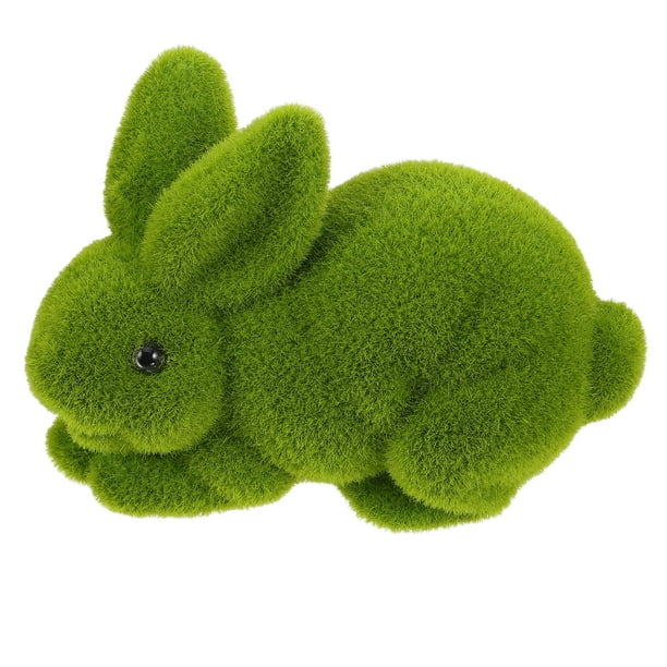 Conejito de Pascua, Conejo de espuma, Adorno de conejo, Adorno de Pascua, Adorno de conejo pequeño, Adorno de Pascua en miniatura para patio