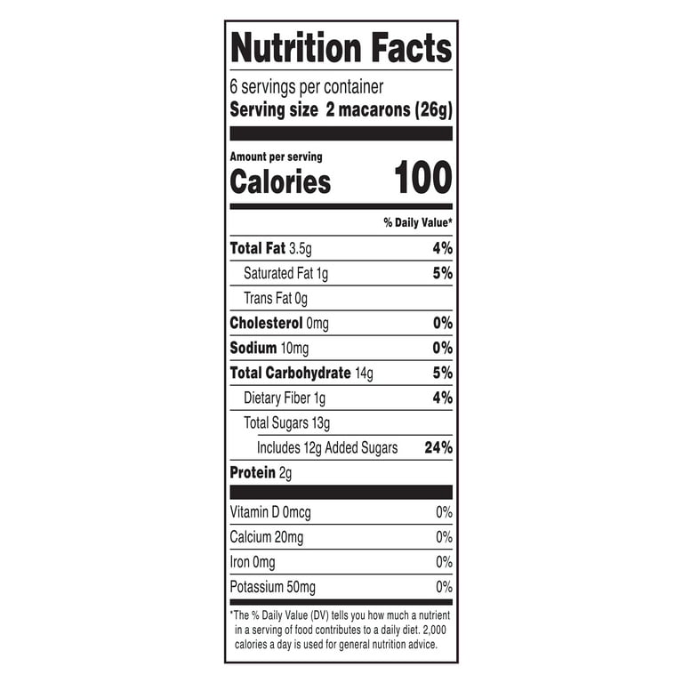 bettergoods Assorted Macarons, 5.4 oz, 12 Count