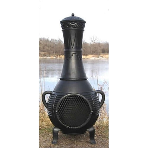 The Blue Rooster Aluminum Natural Gas Propane Chiminea by