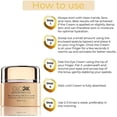 thumbnail image 4 of Crema Con Oro de 24k 50ml GLO24K  Para Ojos, 4 of 5