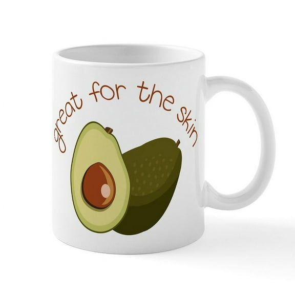 CafePress - Great For The Skin Mug - 11 oz Ceramic Mug - Novelty Coffee Tea Cup