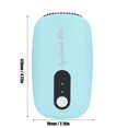 thumbnail image 4 of Eyelash Mini Blow Dryer Fan USB Rechargeable Grafting Eyelashes Extension Glue Dryer FanBlue, 4 of 5