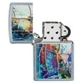 thumbnail image 6 of Zippo Rust Patina Street Chrome Windproof Pocket Lighter, 6 of 8