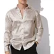 thumbnail image 1 of Camisa Casual Manga Larga Para Hombre Estampada, 1 of 8