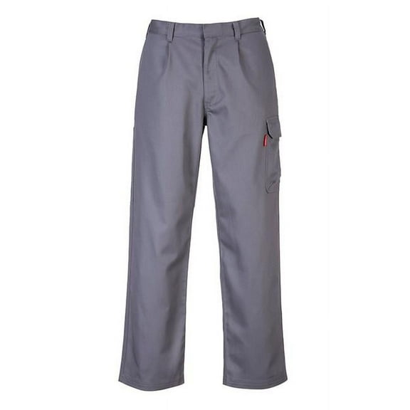 Portwest BZ31GRRXXL Bizweld Cargo Pants, Gray - 2Xl