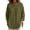 *Army Green, variant on VBVC Women's Linen Cotton Button Down Shirt , Long Sleeve Loose Tunic Top For Women , Ladies' Lightweight Casual Blouse with Pockets,Army Green,S-3XL