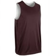 thumbnail image 2 of Champro BBJ44 Vision Reversible Basketball Jersey (Adult,Youth)-Maroon/White-Youth L, 2 of 4