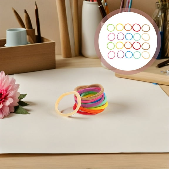 OFFIGAM 120pcs Acrylic for Weaving Potholders, Assorted Colors Craft Kit Suitable for All Ages