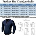 thumbnail image 2 of Caqnni Men's Henley Shirts pullovers Long Sleeve Casual Shirt Quick Dry Autumn and Winter Daily T-Shirts Running Workout Tops (Black,M), 2 of 6