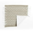 thumbnail image 6 of Lush Decor 20 in x 20 in White Stripes Cotton Blend Decorative Pillow Cover, 6 of 11