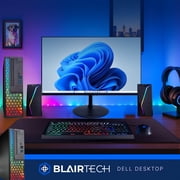 Dell RGB Desktop Computer - Hex Core Intel i5 (3.2) | 16GB DDR4 RAM | 500GB SSD | Windows 11 Pro | 24in LCD Monitor | Home or Office PC