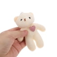 thumbnail image 4 of 8 mini llaveros de peluche de oso, pequeños osos de peluche, llaveros de animales de peluche, manualidades DIY, pequeños osos para baby shower, regalos de fiesta de cumpleaños, 4 of 8