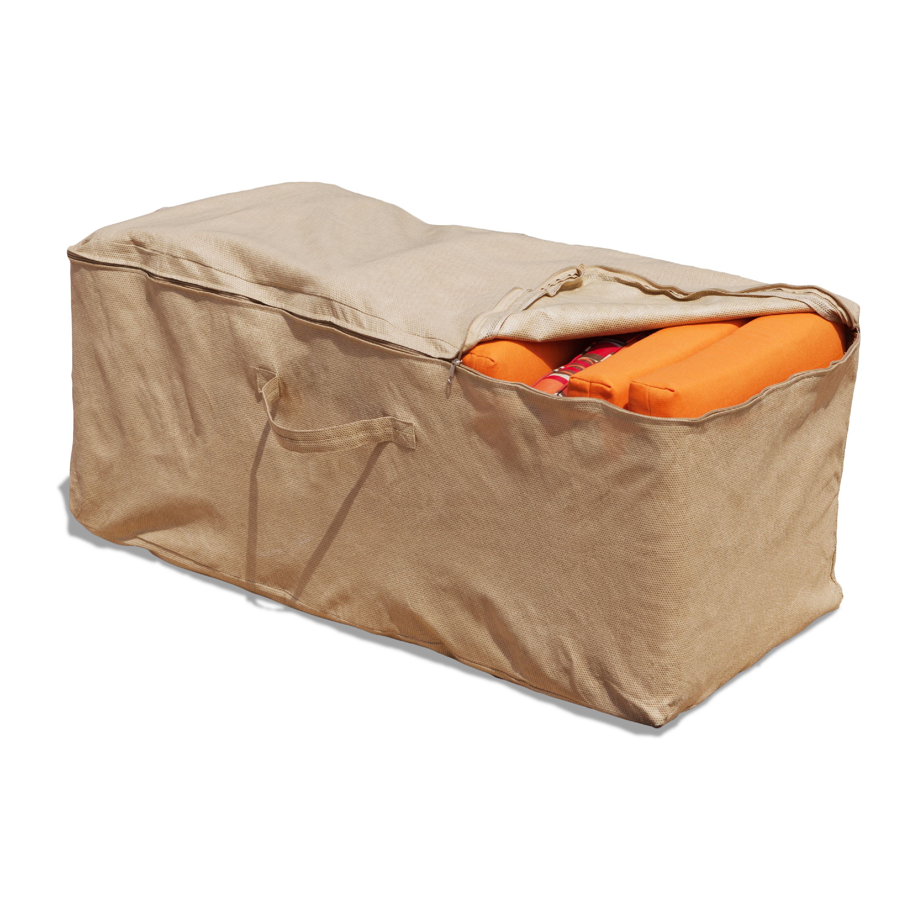 In/Outdoor Waterproof Storage Bag Patio Furniture Chaise Chair Cushion Protector 