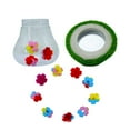 thumbnail image 3 of Flocked House Bird Feeder Bird Feeder Hummingbird Feeder Courtyard Hanging, 3 of 5