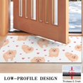 thumbnail image 3 of Pomeranian Dogs with Hearts Door Rugs,Washable Non Slip Door Mats Indoor,Decorative Door Mats,Entry Mat Indoor for Entrance,Bedroom,Kitchen,Bathroom,17"x30", 3 of 6