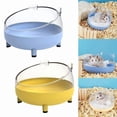thumbnail image 2 of Hamster Sand Bath Box Cage Toilet Transparent Hamster Bathroom Small Animal Bath House for Mice Rabbit Pets Small Pet Accessory, 2 of 9