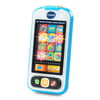 Touch and Swipe Baby Phone - Blue - Online Exclusive, Touch screen kids phone with 12 light-up pretend apps including pretend calendar, clock, and weather By VTech Ship from US