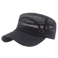 thumbnail image 2 of Shenmeida Sun Hats for Men Wide Brim Hat for Fishing Hiking Garden Hollow Out Flap Top Hat Peaked Hat, 2 of 3