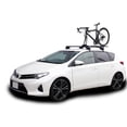 thumbnail image 1 of INNO Racks Porte-Vélos XA391 Porte-Bagages de Toit Base Aérodynamique à Fente en T; Supporte 1 Vélo; Capacité de Poids de 50 Livres; Montage sur Fourche; avec Verrou; Noir; avec Poignée à Dégagement Rapide, 1 of 11