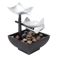 thumbnail image 2 of Fuente de agua de 5 V, adorno para jardín de rocas, decoración de agua corriente, fuente de escritorio para el hogar, puerto USB, 2 of 14