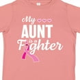 thumbnail image 4 of Inktastic Breast Cancer Awareness My Aunt is a Fighter Boys or Girls Toddler T-Shirt, 4 of 5