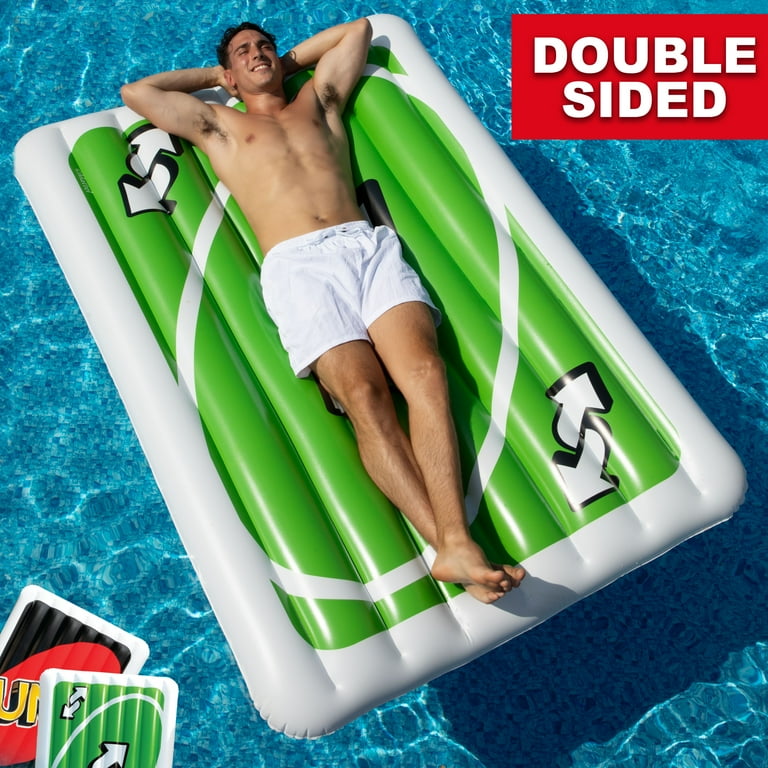 U-NO Uno Pool Float Inflatable Feet Large Raft for Pool Beach