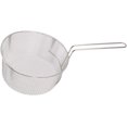 thumbnail image 1 of HUGFEGWE Frying Basket, Stainless Steel Long Handle Reusable Rust Resistant Fry Net, Deep Fry Basket Round Wire Frying Basket Reusable Rust Resistant Fry Net for Fish Chicken CA919-155246, 1 of 9