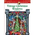 thumbnail image 3 of Adult Coloring Books: Christmas: Creative Haven Vintage Christmas Windows Coloring Book (Paperback), 3 of 3