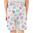 thumbnail image 3 of Light Leopard Pattern Athletic Shorts Breathable with Comfort Fit Drawstring Casual Sweatshorts X-Large, 3 of 9