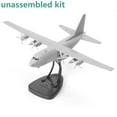 thumbnail image 4 of Kids Toy C-130 Hercules Transport Aircraft Model Kit for Military Collectors and Enthusiasts, 4 of 10