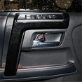 thumbnail image 5 of Para 4Runner 2010-2019, tira de reposabrazos lateral de puerta de automóvil, marco embellecedor, accesorios interiores, negro, 5 of 5