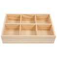 thumbnail image 1 of Caja de madera para guardar bolsitas de té, azúcar, especias, café instantáneo, 1 of 6