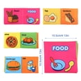 thumbnail image 3 of Soft Book Fabric Baby Cloth Books Early Education Toys 8 Page, 3 of 6