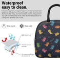 thumbnail image 3 of Womens Space Dinosaur Pattern Lunch Box for Work,Insulated Lunch Bag for Women,Loncheras Para Mujer,Leakproof Adult Lunch Bag for Work,Beach,Travel,Picnic,Camping, 3 of 7