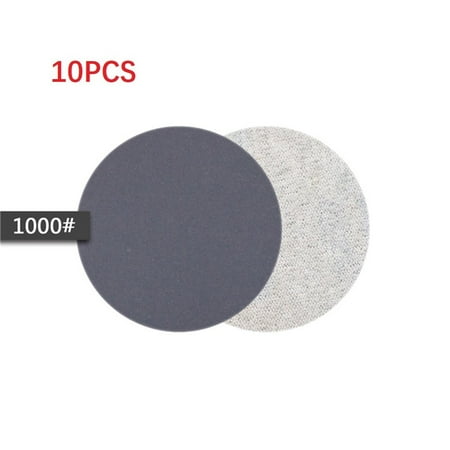 

Fule 10PCS 3 Inch Silicon Carbide Sanding Discs Wet/Dry Sanding Sandpaper 240-10000#