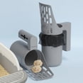 thumbnail image 5 of LGCASL Litter Scoop, Cat Litter Scooper, Cat Scooper, Cat Litter Scoop Cat Poop Picker Comes with Garbage Bag Set Detachable Cleaning Pet Supplies, Grey, 5 of 9