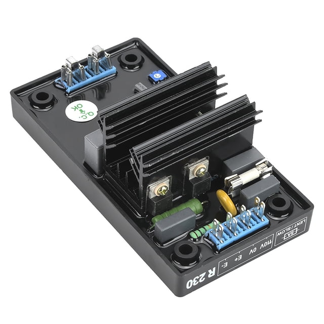 Automatic Voltage Regulator 120V 8A Adjustable Voltage Automatic Regulator Pro Simple Design Voltage Regulator Controller For Brushless Generator Alternator