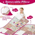 thumbnail image 3 of Pioneer Flower Floral Print Pattern Toddler Nap Mats for Kids Preschool,Sleeping Mat Bag or Kids,Toddler Sleeping Bag,Toddler Nap Mat or Daycare, 3 of 6